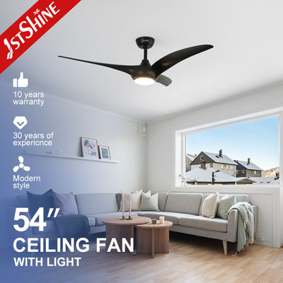 Suporte Dimmer LED ventilador de teto estilo popular CE CB ETL certificado 3 lâminas de plástico ABS