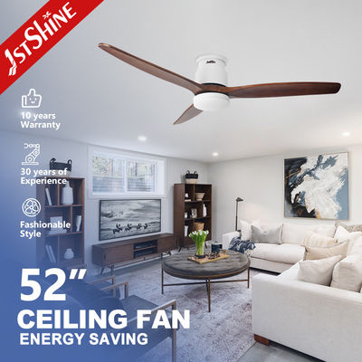 Suporte Dimmer Sim 1stshine Ventilador de teto LED com motor DC e design de economia de espaço