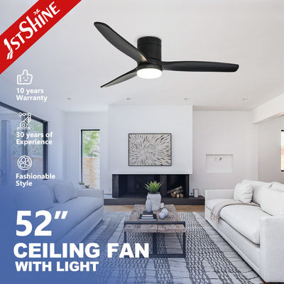 Bom preço 3 lâminas de madeira DC Inverter ventilador de teto com luz e controle remoto CB Certificado 2- on-line