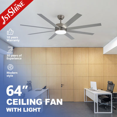 Ventilador de tecto de 64 polegadas com luz dimmable 6 velocidades controle remoto para sala de estar