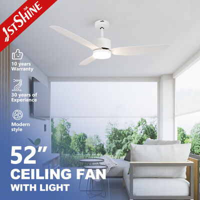 52 Inches Plastic Ceiling Fan with DC Motor and Remote Control for Efficient Air Circulation