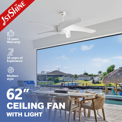 Bom preço Ventilador de teto moderno de 62 polegadas com luz LED e controle remoto de motor de corrente contínua On-line