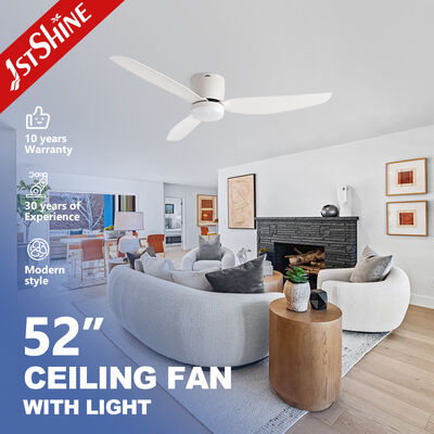 Bom preço Ventilador de teto de 52 polegadas com luz com motor de CC eficiente para interiores modernos On-line